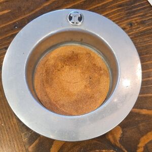 Vintage Wilton Pewter - Wine Coaster / Change Holder - Unique Liberty Bell Motif